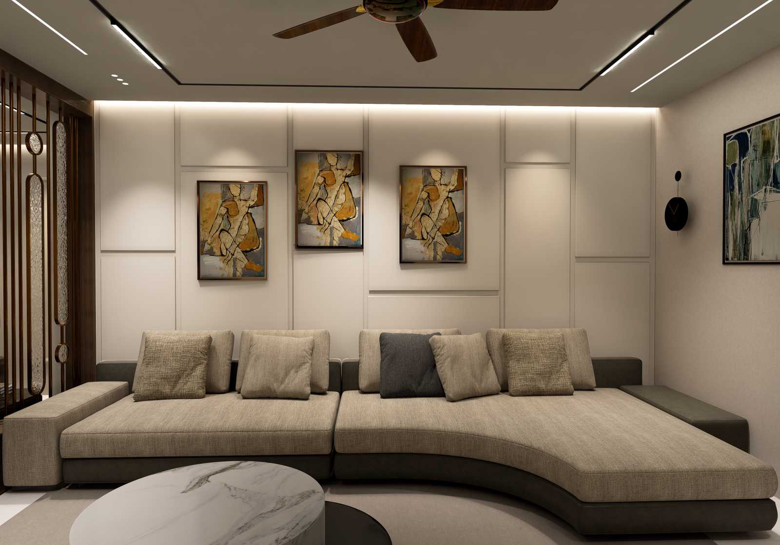 Minimalist Living Hall